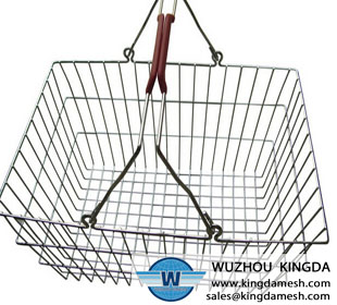 Popular wire shopping basket