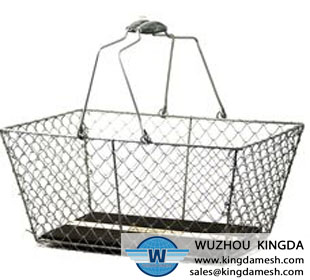 Popular wire shopping basket