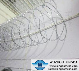 Metal razor wire