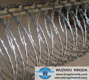Metal razor wire