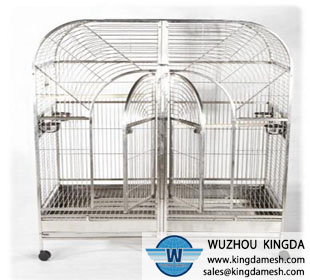 Stainless pet cage