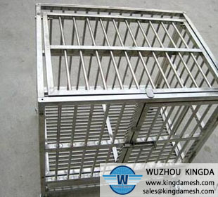 Stainless pet cage