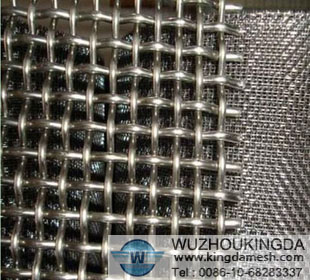 Electro galvanized crimped mesh