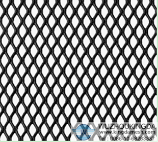 Expanded stainless steel mesh