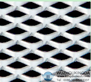 Expanded stainless steel mesh