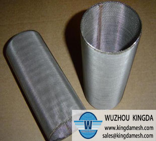 Sintered metal tube filter