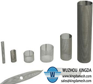 Sintered metal tube filter