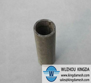 Sintered metal tube filter