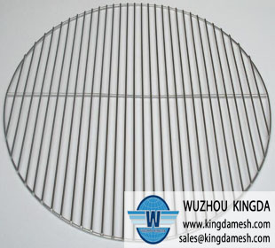 Barbecue round mesh