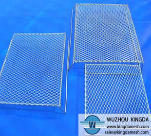 BBQ grill wire mesh net