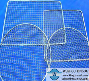 BBQ grill wire mesh net