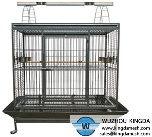 Decorative wire bird cage