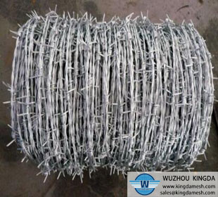 Stainless steel razor barbed wire coil