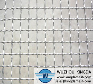 Crimped woven wire screen