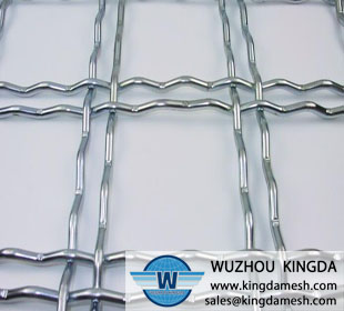 Crimped woven wire screen