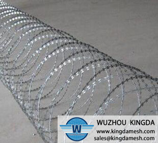 Barbed stainless steel wire mesh