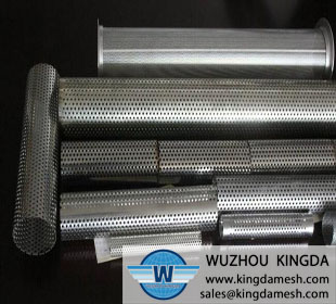 Stainless steel metal perforated tube