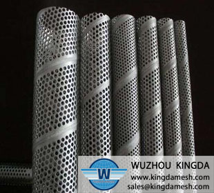 Stainless steel metal perforated tube