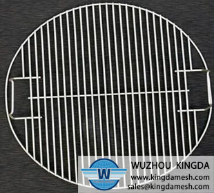 Steel round roasting net