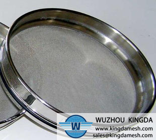 Standard laboratory test mesh sieve