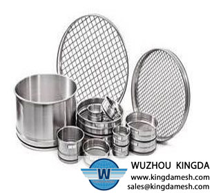 Standard laboratory test mesh sieve