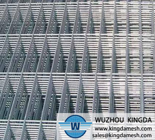 Reinforcing rebar welded wire mesh