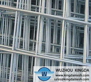 Reinforcing rebar welded wire mesh