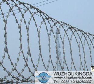 Concertina barbed razor wire