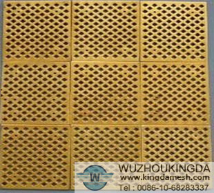 Copper mesh screen