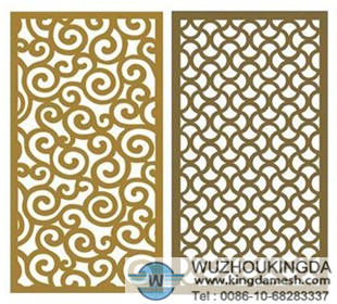 Brass perforated sheet