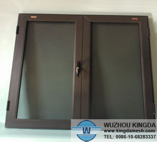 Security mesh screen doors