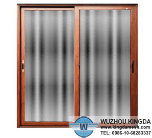 Fine mesh window screen