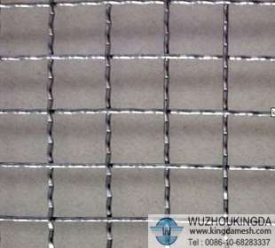 Electro galvanized crimped mesh