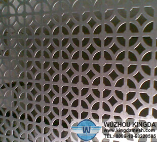 Perforated architecture mesh