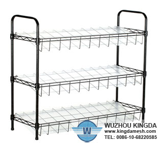 Multifunction metal kitchen wire shelf