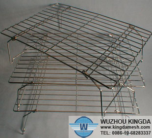 Multifunction metal kitchen wire shelf