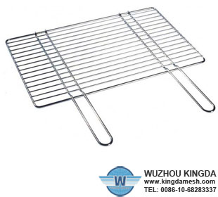 Metal barbecue grid