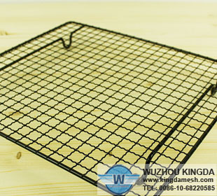 Nonstick round cooling rack