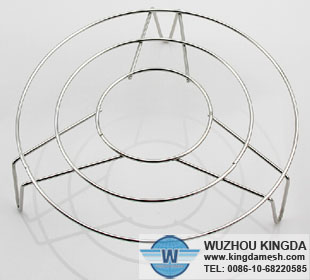 Nonstick round cooling rack