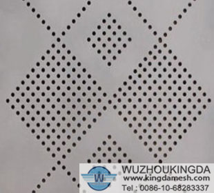 Perforated zinc