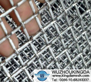 Crimped wire mesh screen netting