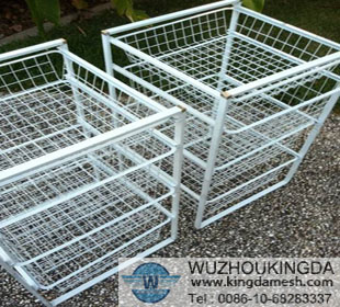 Storage wire basket