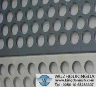 Mild steel perforated mesh sheet