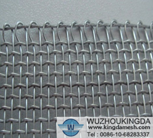 Hot dipped galvanized square wire netting