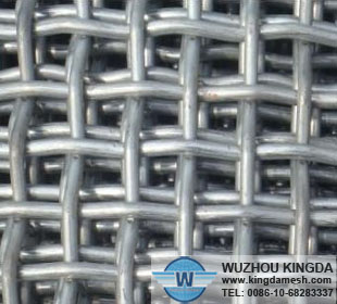 Iron wire crimped mesh