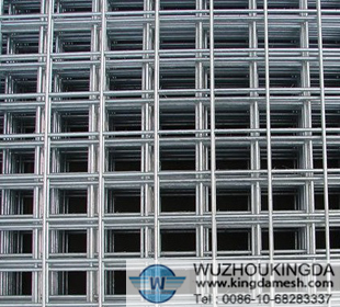 Welded metal screening panels