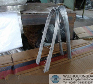 Galvanized U type binding wire