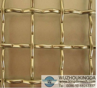 pvc coated crimped mesh