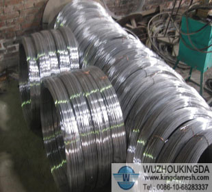 Galvanized Flat wire