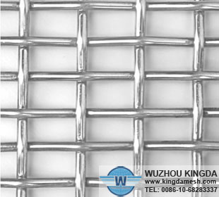 Galvanized crimped Square Wire Netting